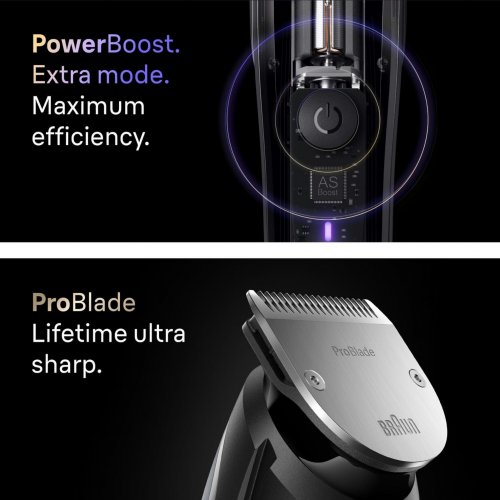 Braun Bundle: Beard Trimmer 9 BT9560 & King C. Gillette Beard Care