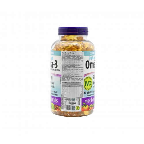 Webber Naturals Triple Strength Omega-3 200capsules