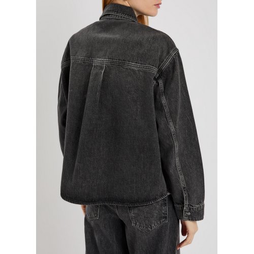 ANINE BING  Paxton washed denim shirt 