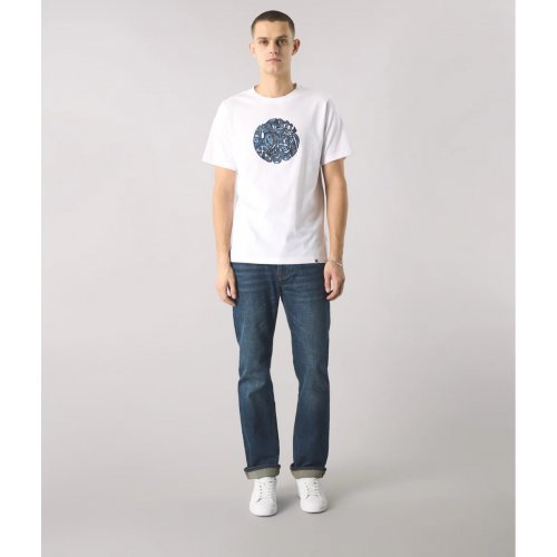  Mens Paisley Applique Logo T-shirt
