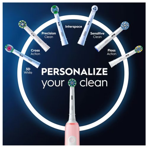 <span style='filter: blur(2.5px);'>****</span>-B Pro 3 - 3000 - Electric Toothbrush - Pink