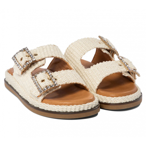 Alibi Greta Sandals White 