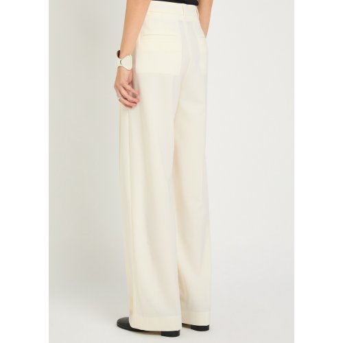  MARIA MCMANUS Straight-leg stretch-wool trousers 