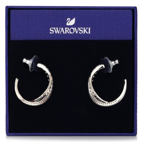Swarovski Twist hoop earrings