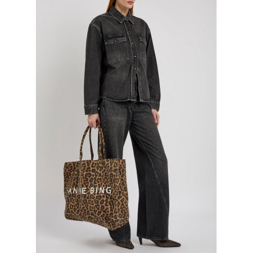  ANINE BING  Paxton washed denim shirt 