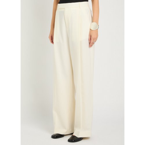  MARIA MCMANUS Straight-leg stretch-wool trousers 