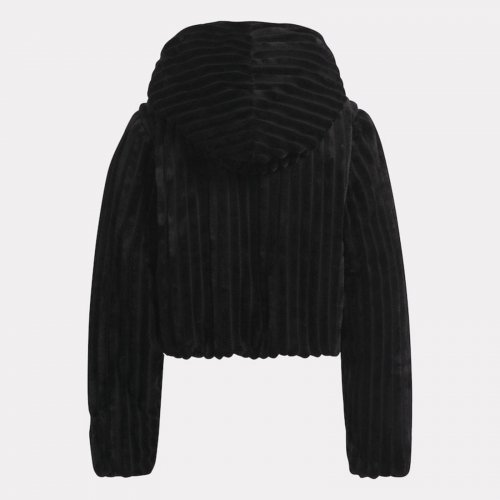 Fashion Puffer Jacket - BLACK