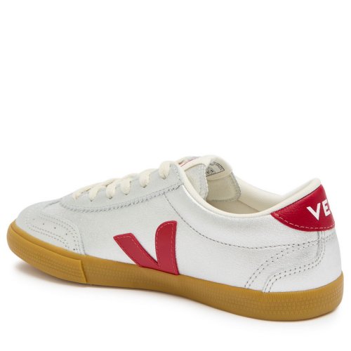  VEJA Volley metallic leather sneakers 