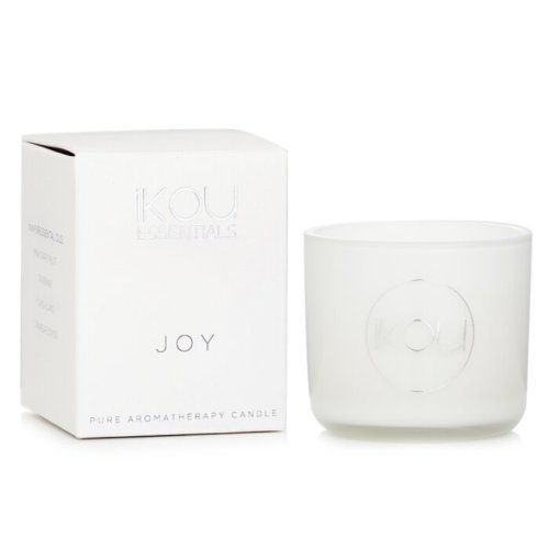 iKOU Essentials Aromatherapy Natural Wax Candle Glass