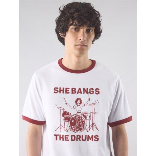  She Bangs The Drums Graphic T-Shirt