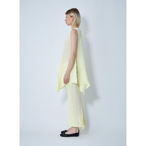 Issey Miyake Wrinkled And Twisted Dress