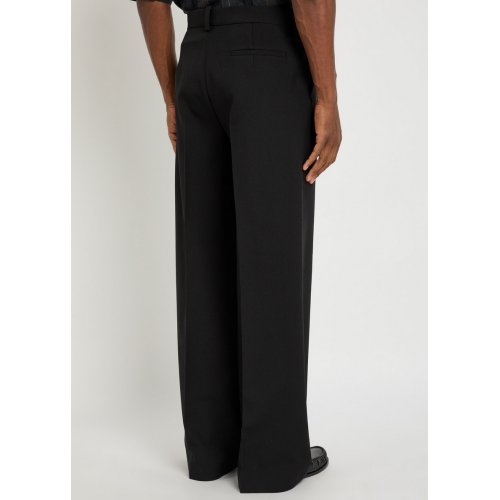  CALVIN KLEIN Straight-leg wool trousers 