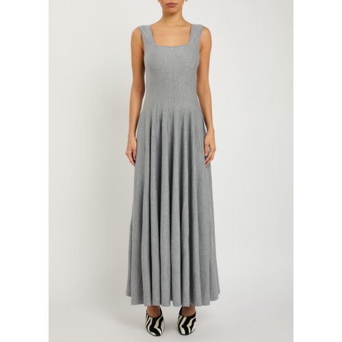  KHAITE Jodie wool midi dress 