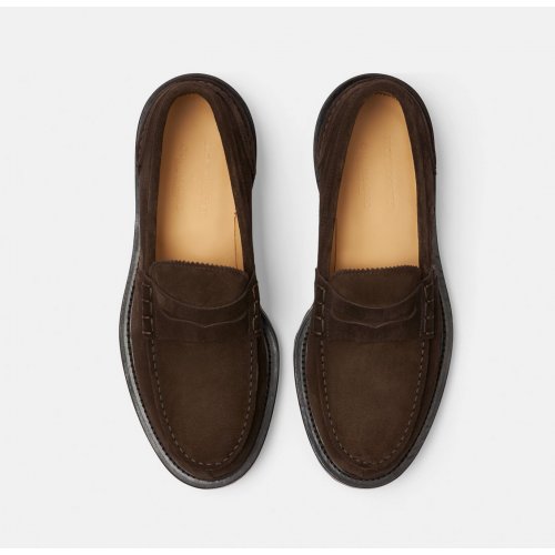 Wooster II Brown Suede