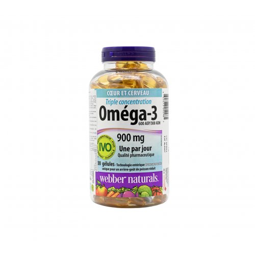 Webber Naturals Triple Strength Omega-3 200capsules