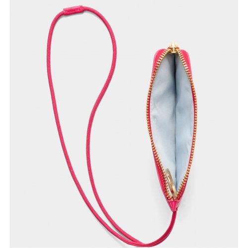  ECCO Wristlet Leather Clutch Bag 