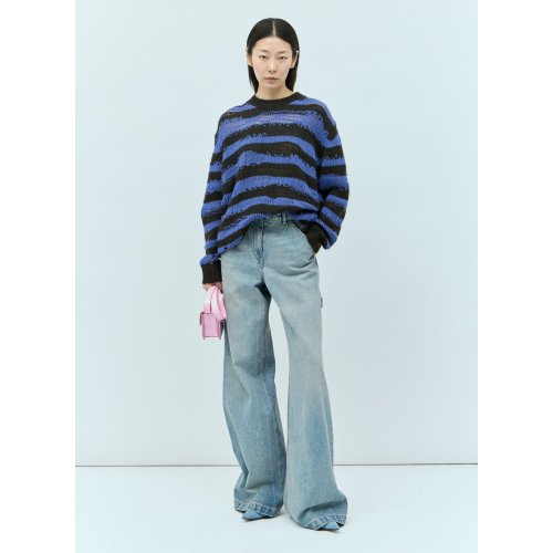 Acne Studios Distressed Stipe Sweater