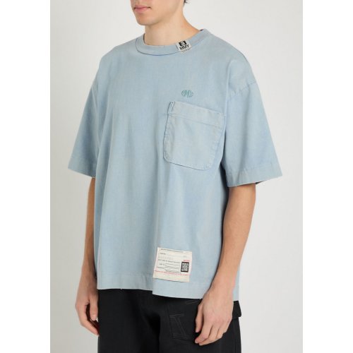  MAISON MIHARA YASUHIRO Distressed cotton T-shirt 