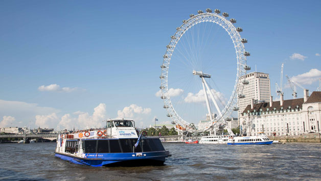 Hop On Hop Off River Thames Sightseeing Cruise Tickets for Two - Week Round
