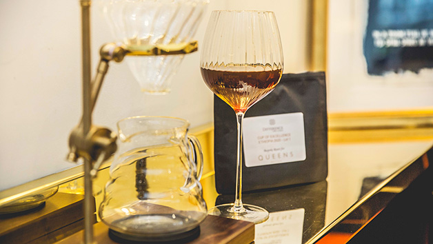 Panama Geisha V60 Filter Coffee Experience with Pastry Basket for Two at Queens of Mayfair London