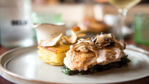 Two Course Lunch with Prosecco at The Granary, Weston Park for Two