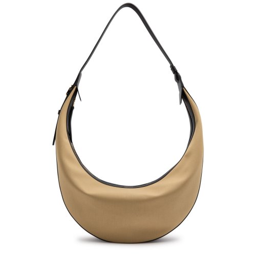  KHAITE Augustina panelled canvas hobo bag 
