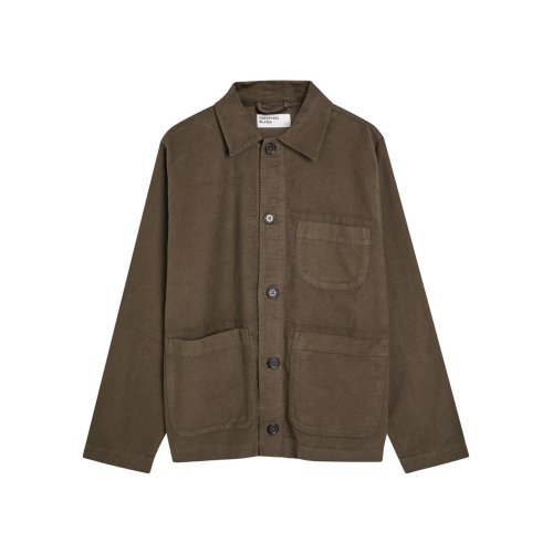  UNIVERSAL WORKS Brushed cotton overshirt 