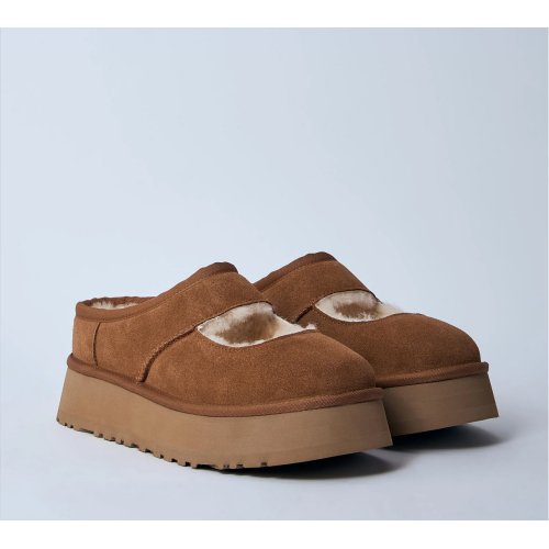 UGG Suede Bea Mary Jane Platform Shoes