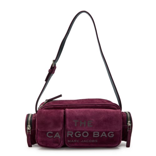 MARC JACOBS The Cargo suede shoulder bag 