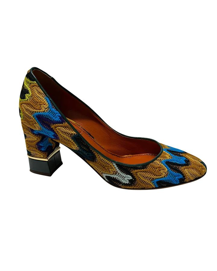 Missoni Missoni Raschel Heels In Multicolor Acrylic -Pre Owned
