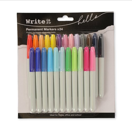  24 Permanent Markers