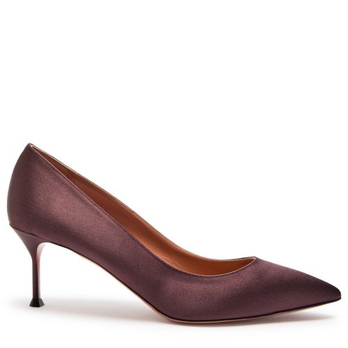  AQUAZZURA Purist 65 satin pumps 