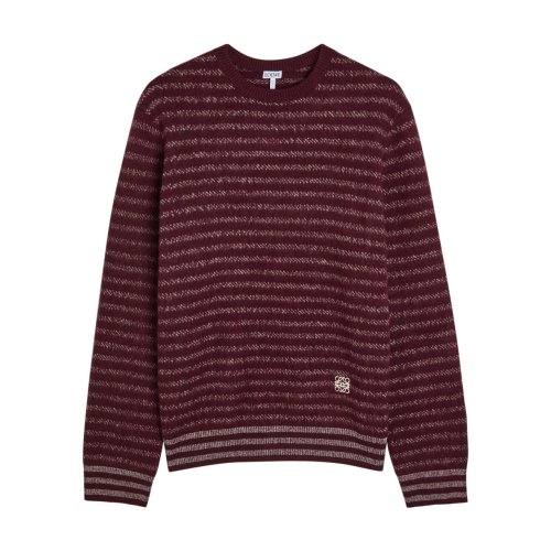  LOEWE Striped knit wool-blend jumper 