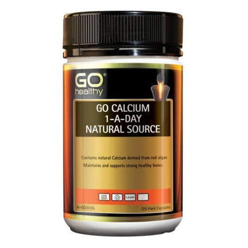 Go Healthy GO Calcium 1-A-Day - 120 Vcaps