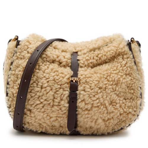  ETRO Pony shearling cross-body bag 