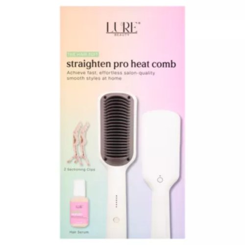 Lure Beauty The Hair Edit Straighten Pro Heat Comb