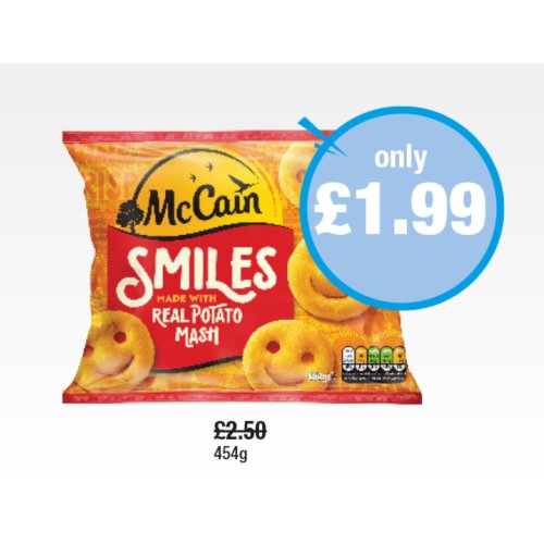 McCain Smiles  454g