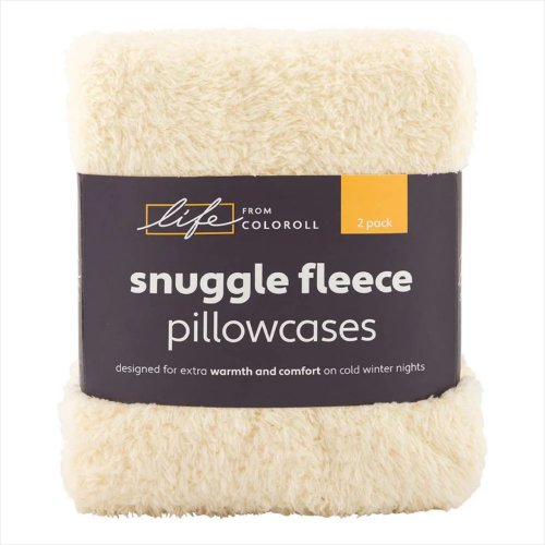  Snuggle Fleece Pillowcases 2 Pack