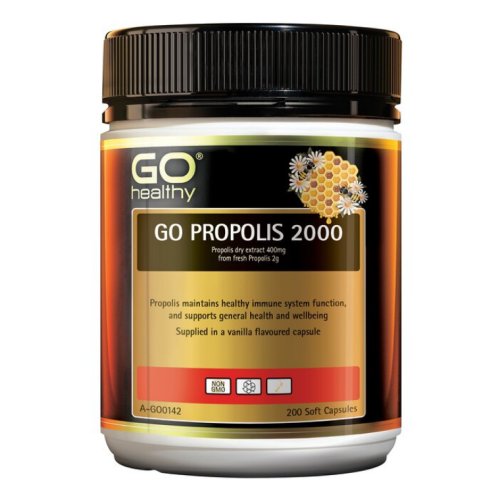 Go Healthy Propolis 2,000mg 200 Softgel Caps