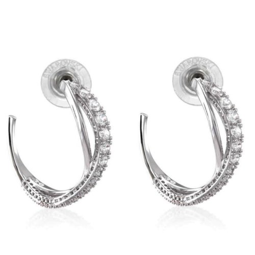 Swarovski Twist hoop earrings