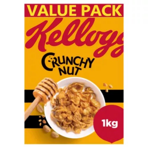 Kellogg's Crunchy Nut Breakfast Cereal 1kg