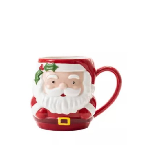 Santa Shaped Mug