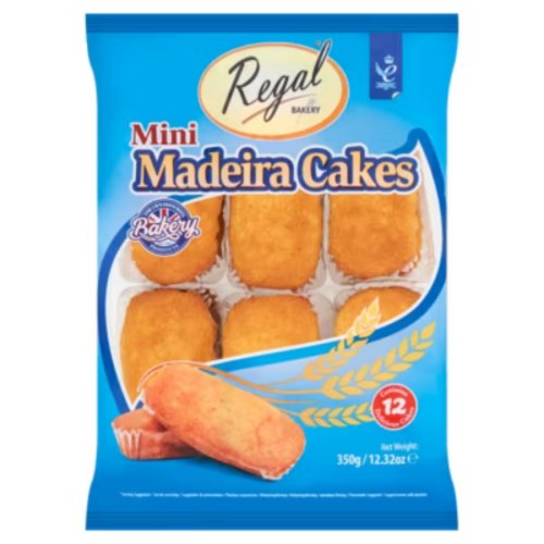 Regal 12 Mini Madeira Cakes 350g