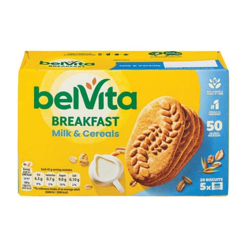  Belvita Breakfast Biscuits Milk & Cereals 225g