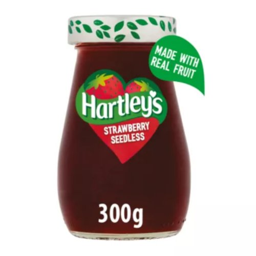 Hartley's Strawberry Seedless 300g
