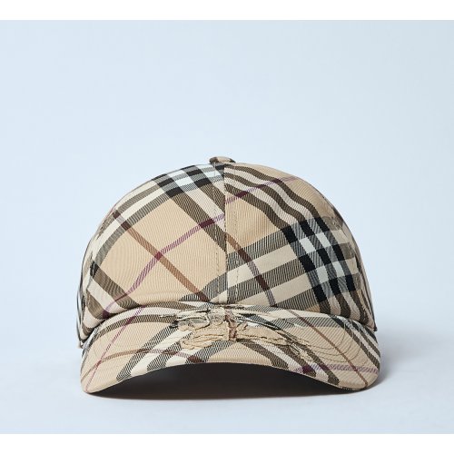 Burberry Check Baseball Cap