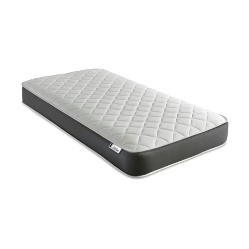 Hybrid Mattress - Soft Feel, Memory Foam & Spring Support | Grey | Single
