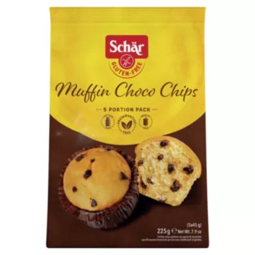 Schär Muffin Choco Chips 5 x 45g (225g)