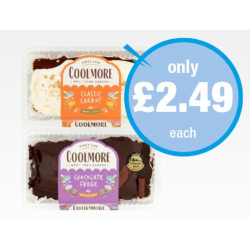 Coolmore Cakes (400g, assorted)