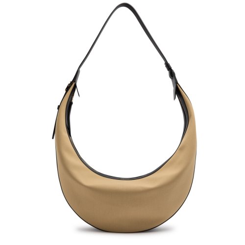  KHAITE Augustina panelled canvas hobo bag 